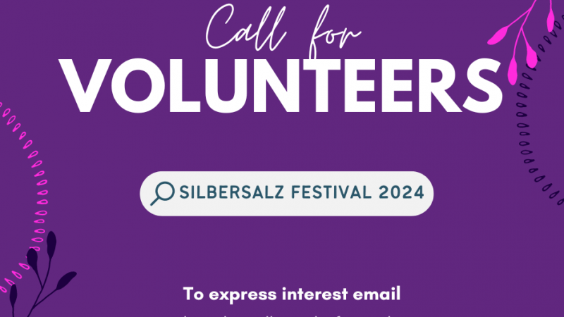 Call for volunteers