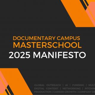 Masterschool 2025 manifesto graphic